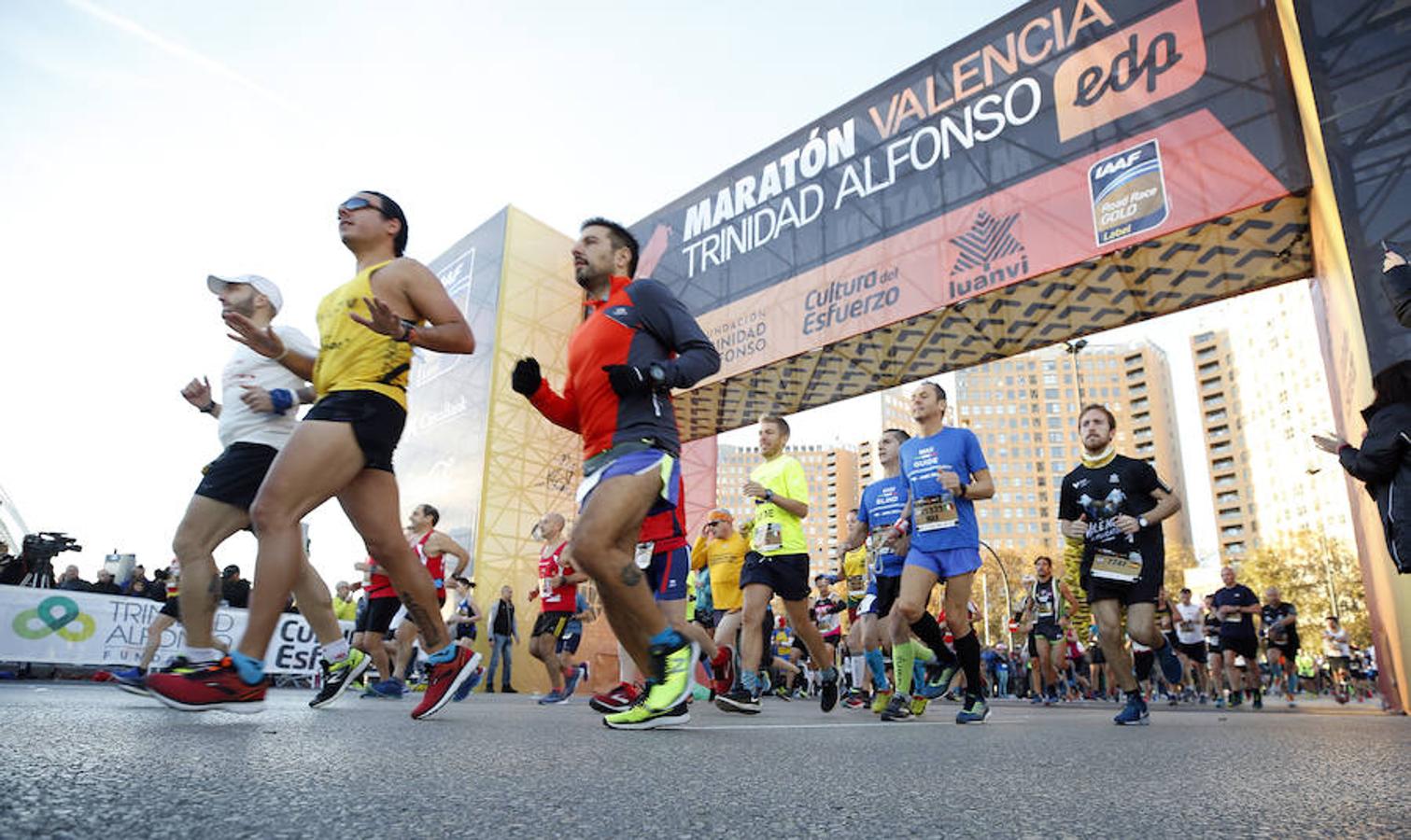 Las mejores imágenes del Maratón Valencia Trinidad Alfonso EDP