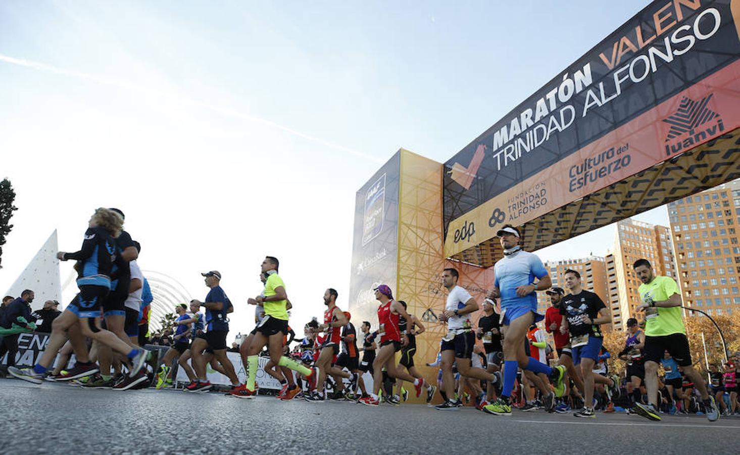 Las mejores imágenes del Maratón Valencia Trinidad Alfonso EDP