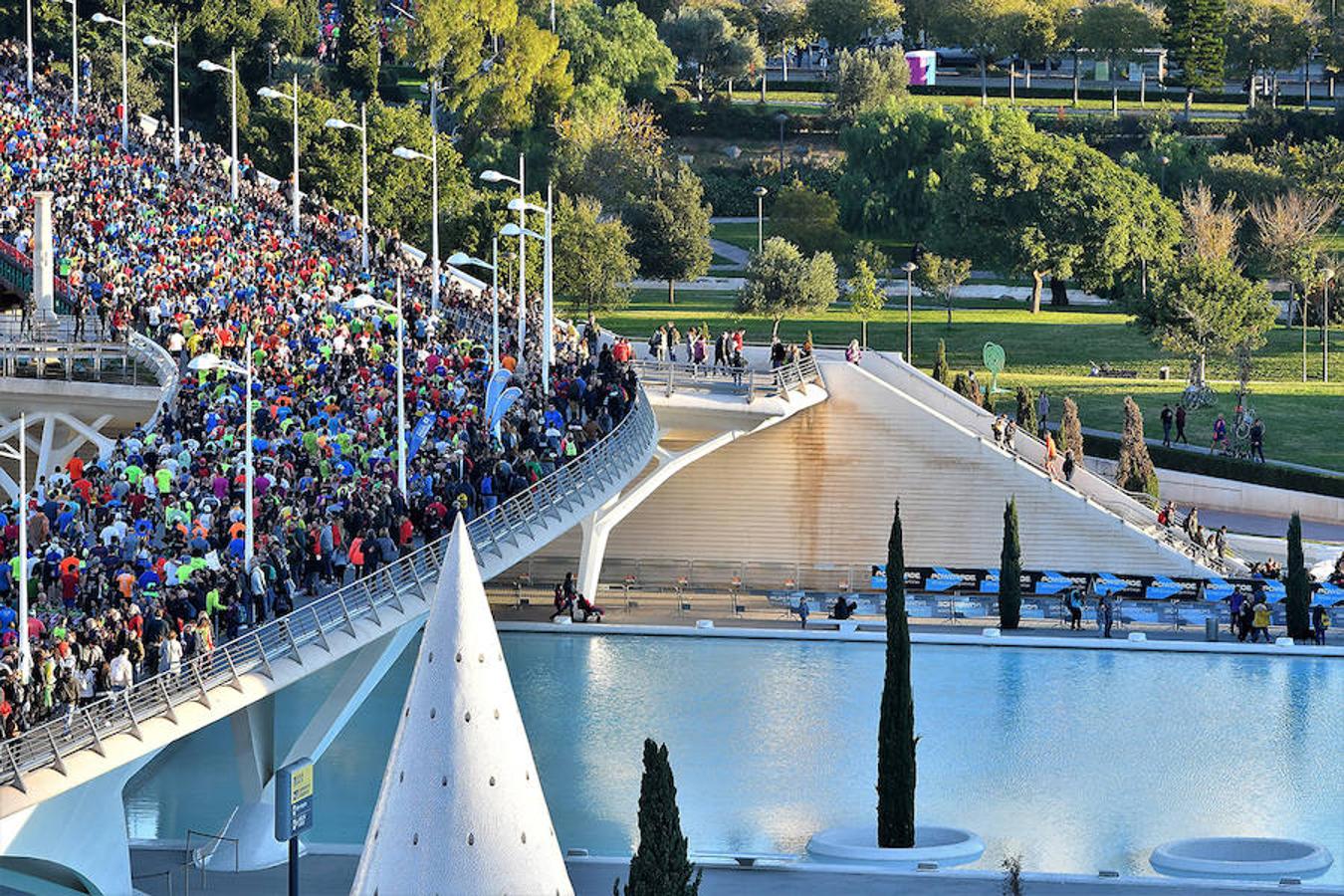 Las mejores imágenes del Maratón Valencia Trinidad Alfonso EDP