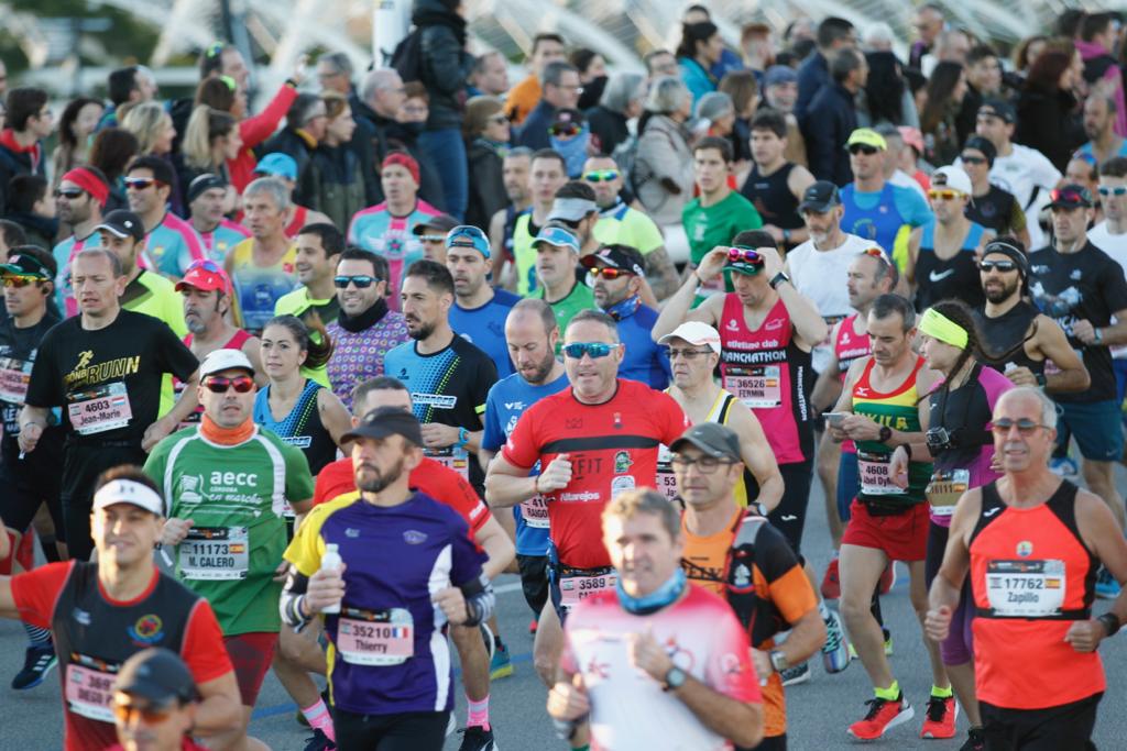 Las mejores imágenes del Maratón Valencia Trinidad Alfonso EDP