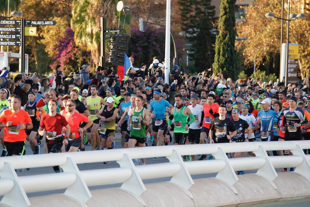 Las mejores imágenes del Maratón Valencia Trinidad Alfonso EDP