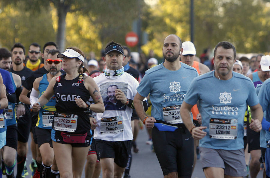 Las mejores imágenes del Maratón Valencia Trinidad Alfonso EDP