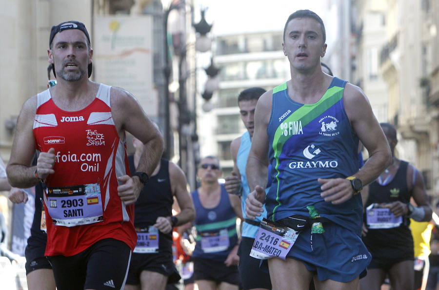 Las mejores imágenes del Maratón Valencia Trinidad Alfonso EDP