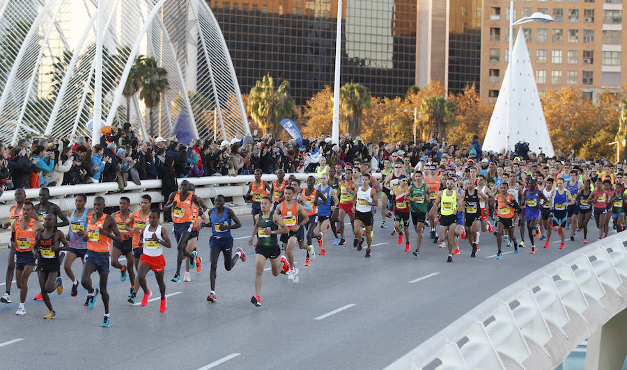 Las mejores imágenes del Maratón Valencia Trinidad Alfonso EDP