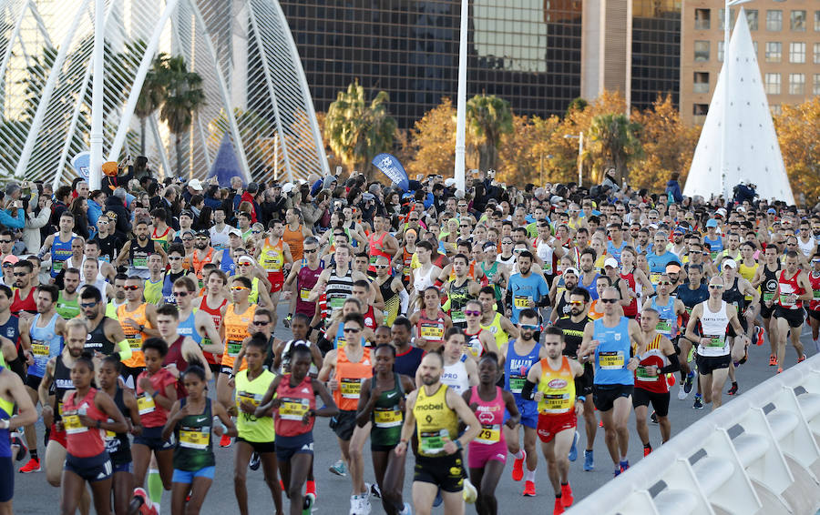 Las mejores imágenes del Maratón Valencia Trinidad Alfonso EDP