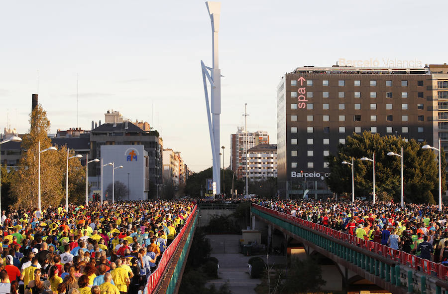 Las mejores imágenes del Maratón Valencia Trinidad Alfonso EDP