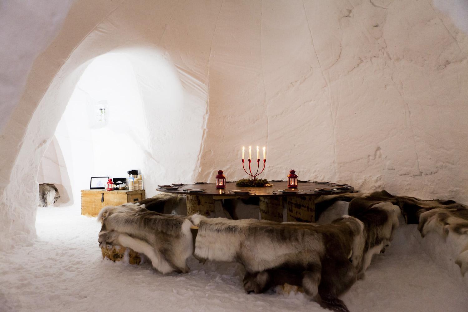 Blacksheep village Igloo, Francia.