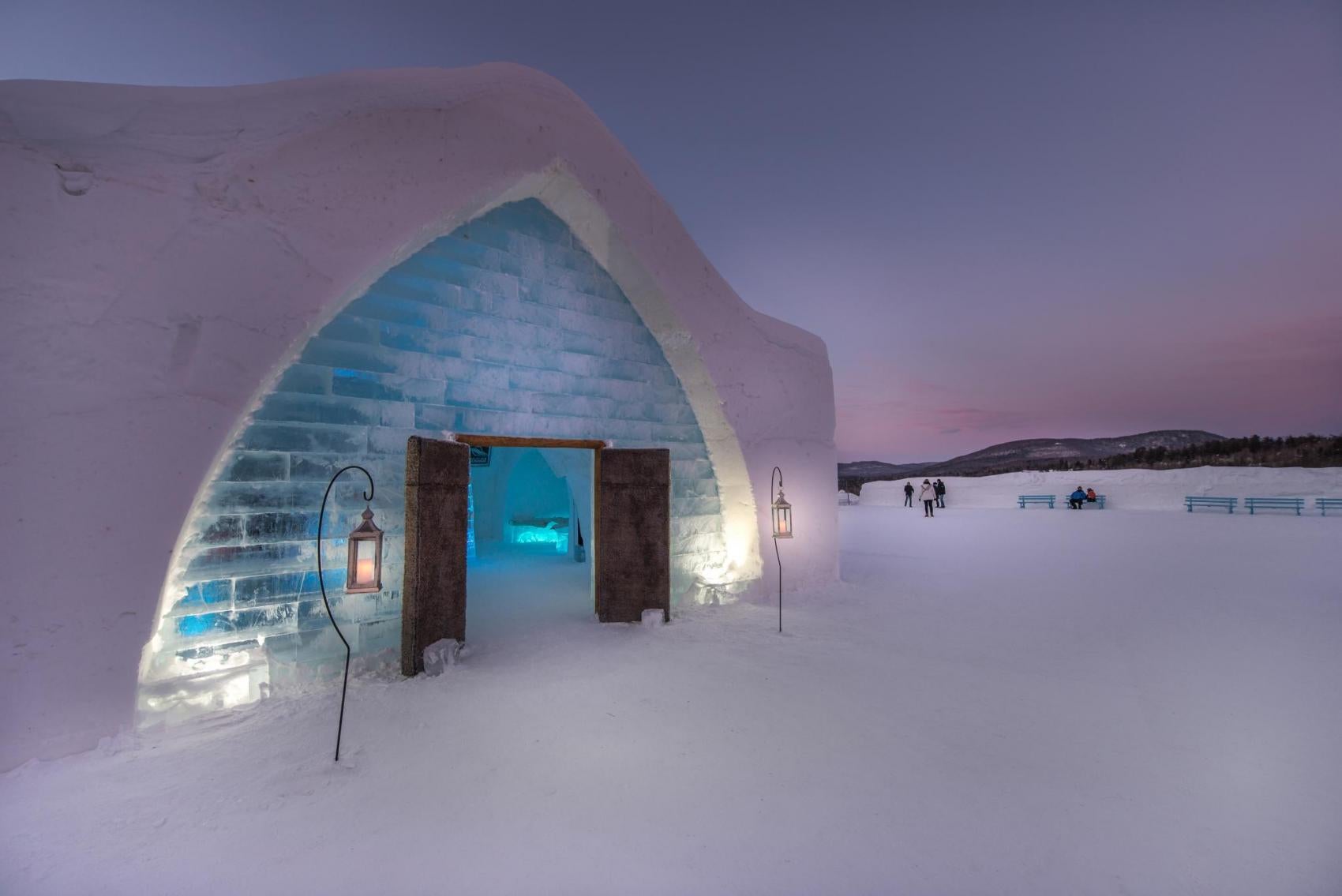 Hotel De Glace, Quebec.