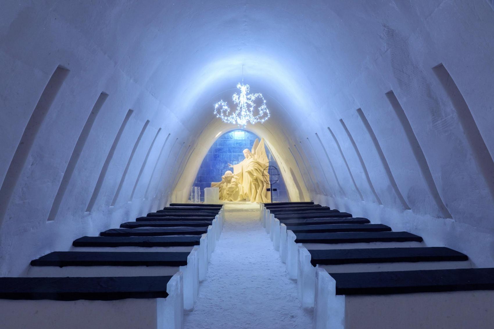 Snow Hotel, Kemi, Finlandia.