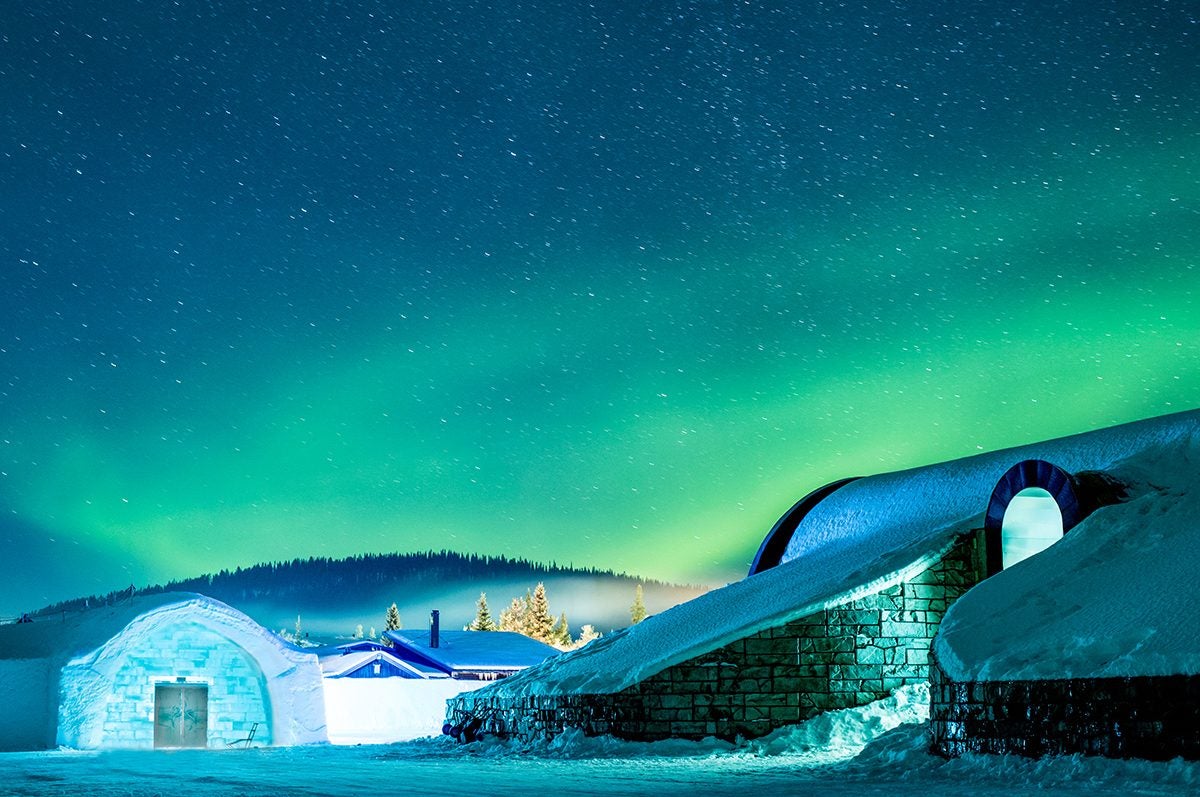 Ice Hotel, Sweden.