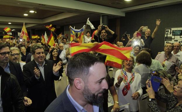 Acto de Vox en Alboraya que tuvo lugar el pasado octubre.