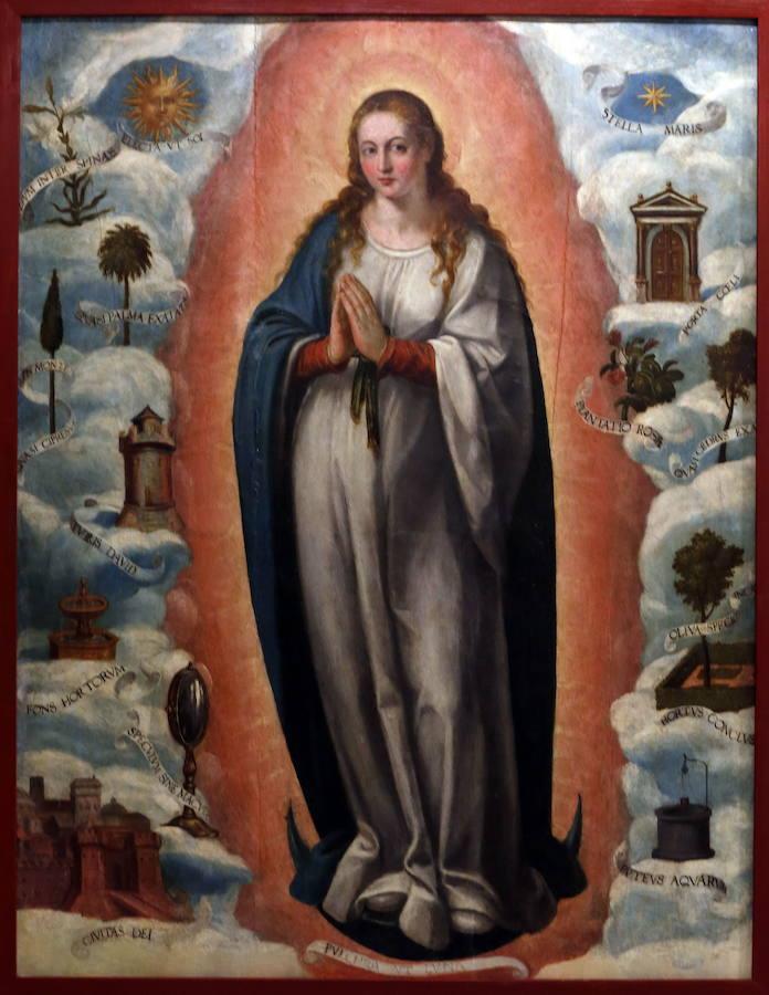 La Inmaculada de Juan Sariñena, en el Museo de Bellas Artes de Valencia.