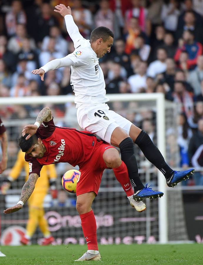 Estas son las imágenes que deja el partido de la jornada 15 de LaLiga en Mestalla