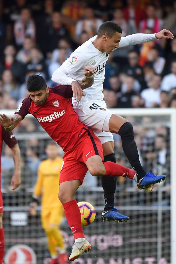 Estas son las imágenes que deja el partido de la jornada 15 de LaLiga en Mestalla