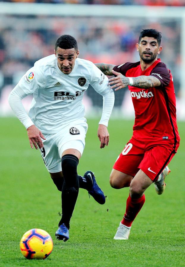 Estas son las imágenes que deja el partido de la jornada 15 de LaLiga en Mestalla