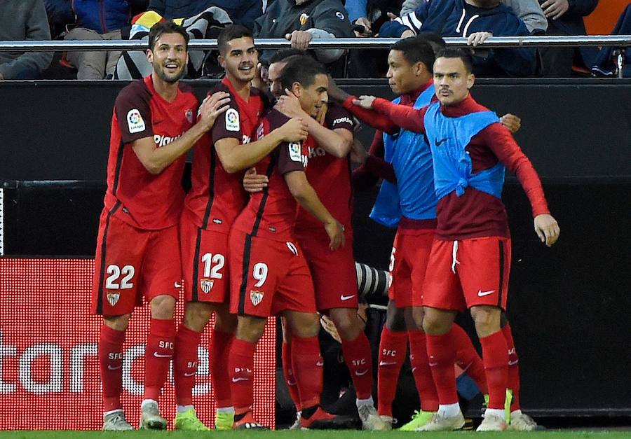 Estas son las imágenes que deja el partido de la jornada 15 de LaLiga en Mestalla