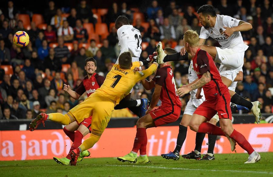 Estas son las imágenes que deja el partido de la jornada 15 de LaLiga en Mestalla