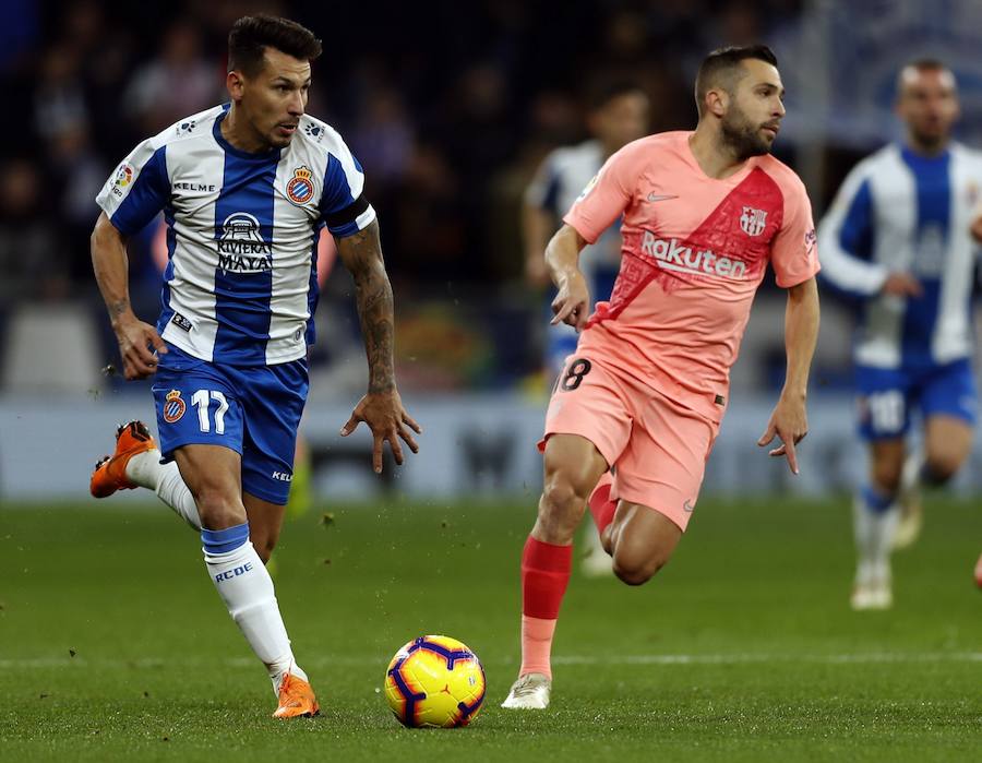 Fotos: Las mejores imágenes del Espanyol-Barcelona