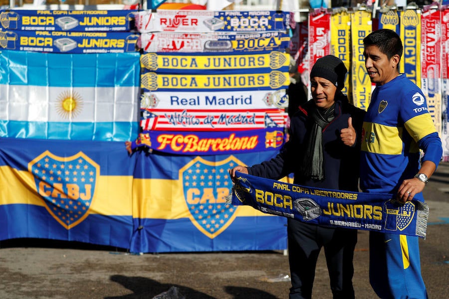 Fotos: Previa de la final de la Copa Libertadores entre River Plate y Boca Juniors en Madrid