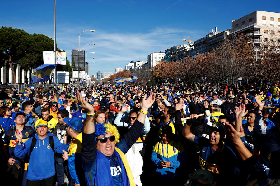 Fotos: Previa de la final de la Copa Libertadores entre River Plate y Boca Juniors en Madrid