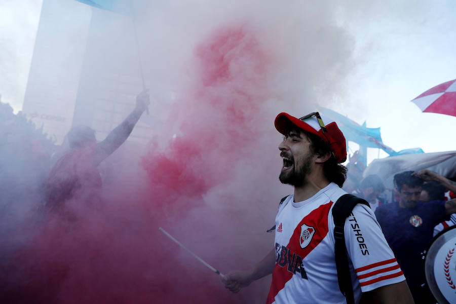 Fotos: Previa de la final de la Copa Libertadores entre River Plate y Boca Juniors en Madrid