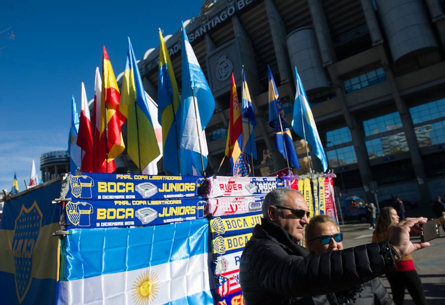 Fotos: Previa de la final de la Copa Libertadores entre River Plate y Boca Juniors en Madrid