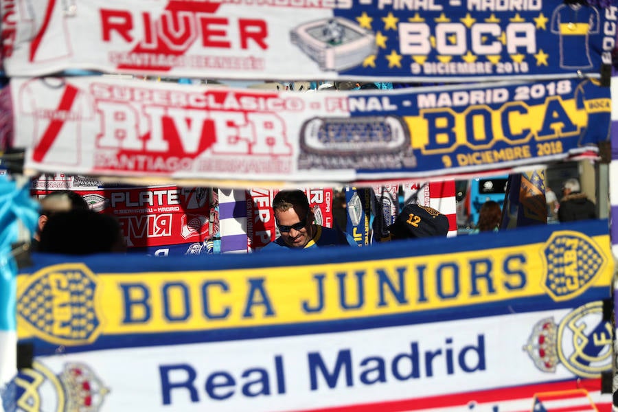 Fotos: Previa de la final de la Copa Libertadores entre River Plate y Boca Juniors en Madrid