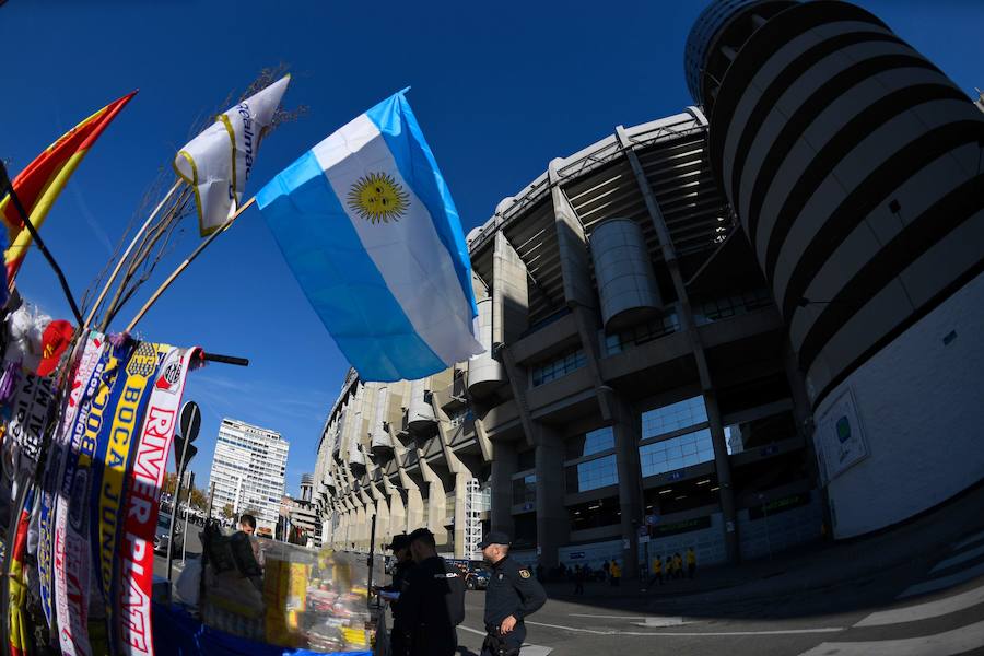 Fotos: Previa de la final de la Copa Libertadores entre River Plate y Boca Juniors en Madrid