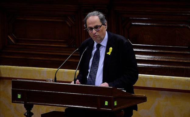 El presidente de la Generalitat, Quim Torra.