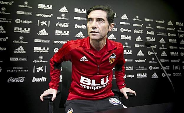 Marcelino entrenador del Valencia C. F.