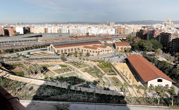 Fecha de la inauguración y apertura del Parque Central de Valencia