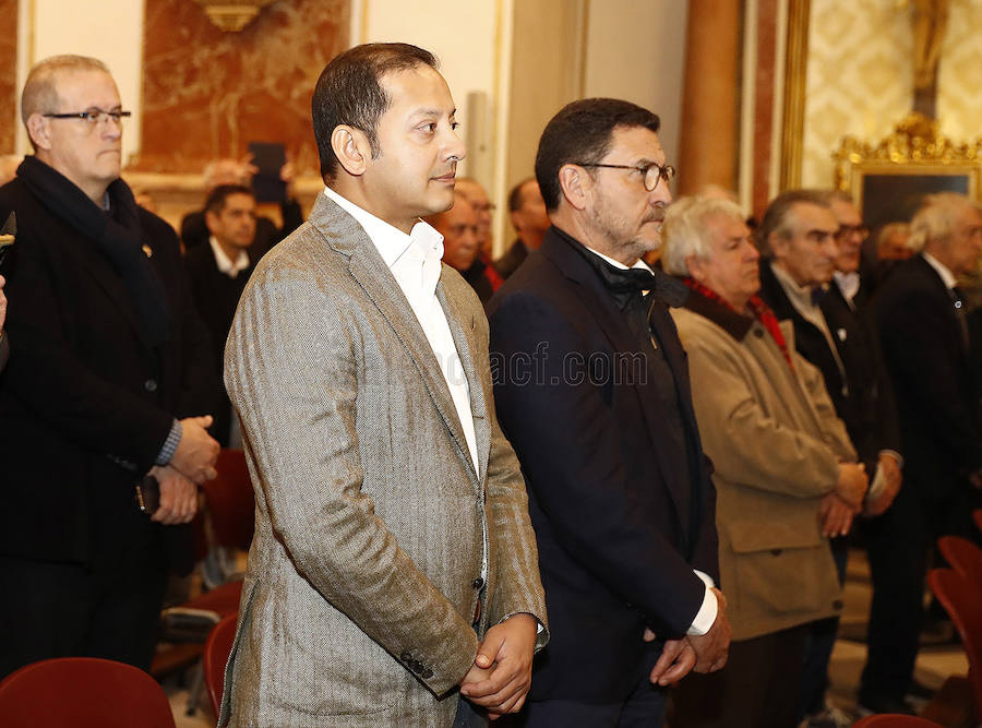 Fotos: Fotos de la presentación de la bandera del Centenario