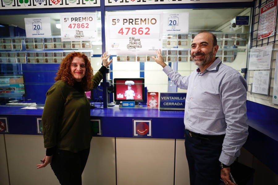 En la administración de Nuevo Centro en Valencia el premio ha dejado 900.000 euros.