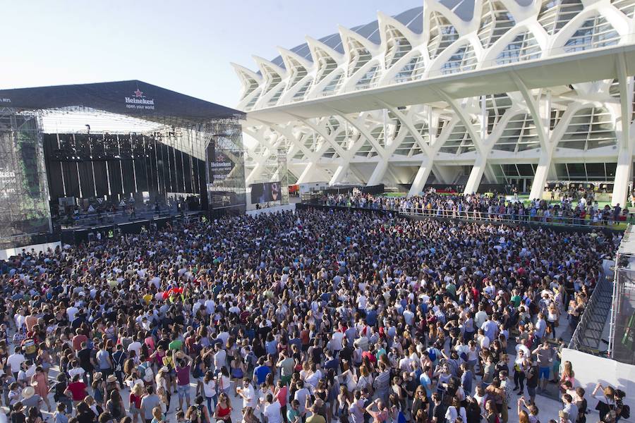 FESTIVAL LES ARTS | Valencia no se entiende desde el plano musical sin la presencia de sus festivales de música. El primer gran momento llegará los días 7 y 8 de junio con la celebración del Festival de Les Arts en la Ciudad de las Artes y de las Ciencias.