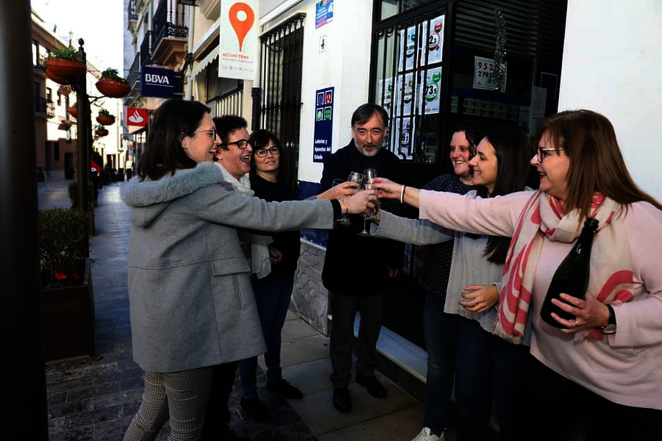 En l'Alcúdia también se ha vendido un décimo del Gordo. 