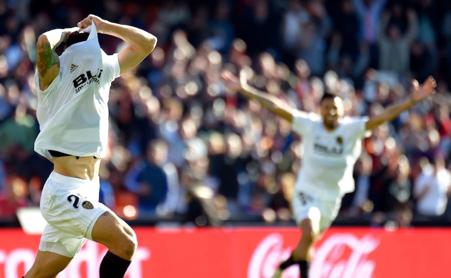 Estas son las imágenes que deja el paso de la jornada 17 por Mestalla