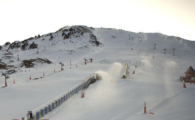 La estación de Baqueira, en la última semana del año