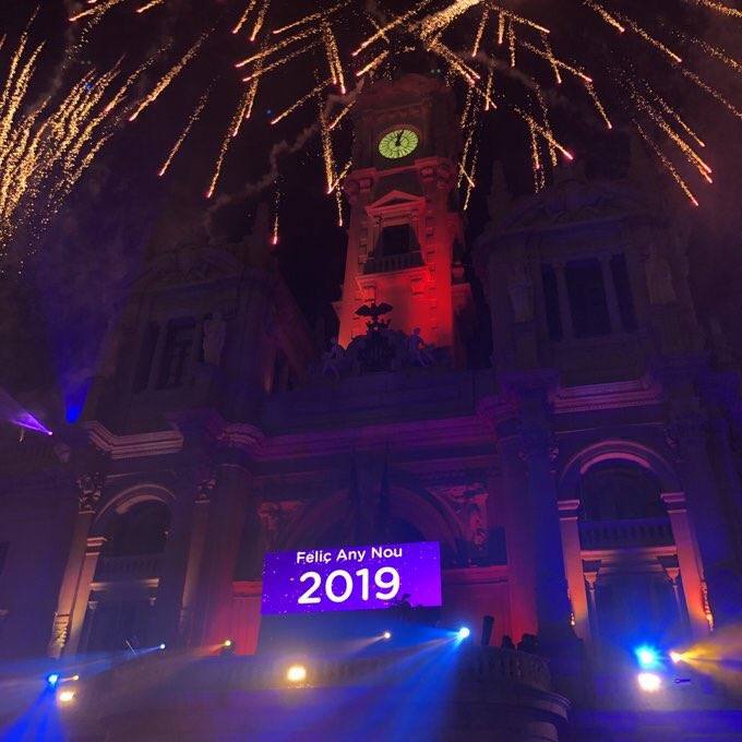 Fotos: Fiesta de Nochevieja 2018 en Valencia