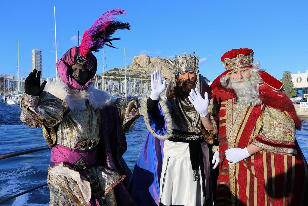 Llegada de los Reyes Magos a Alicante.