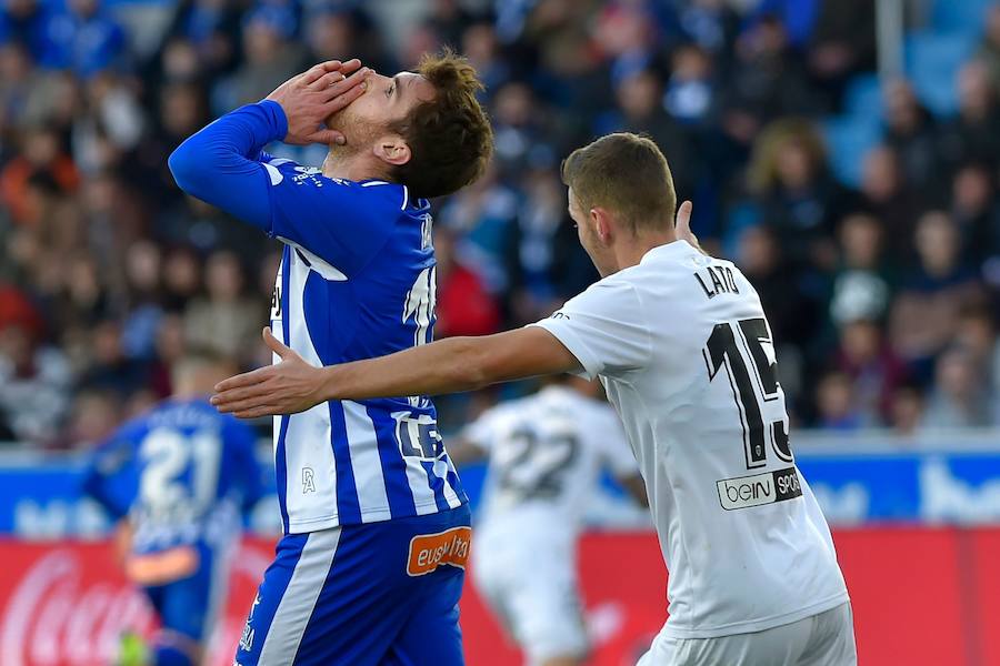 Estas son las imágenes del partido de la jornada 18 de LaLiga en Mendizorroza