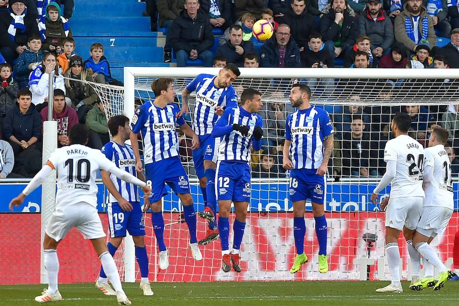 Estas son las imágenes del partido de la jornada 18 de LaLiga en Mendizorroza