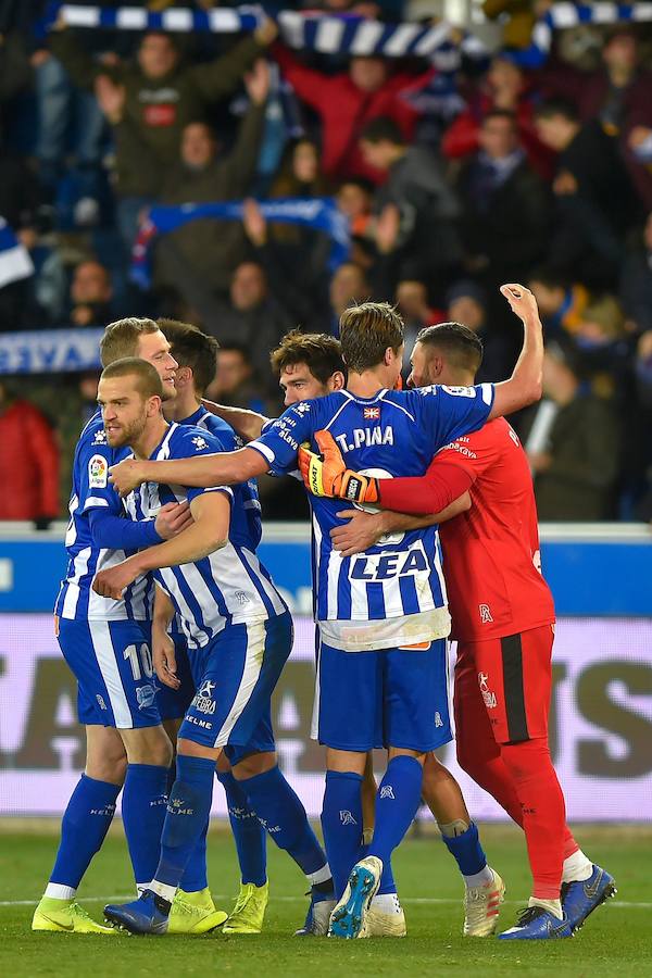 Estas son las imágenes del partido de la jornada 18 de LaLiga en Mendizorroza