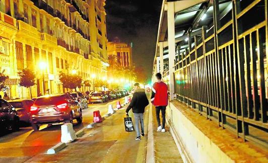 La calle Alicante es uno de los accesos desde el centro.