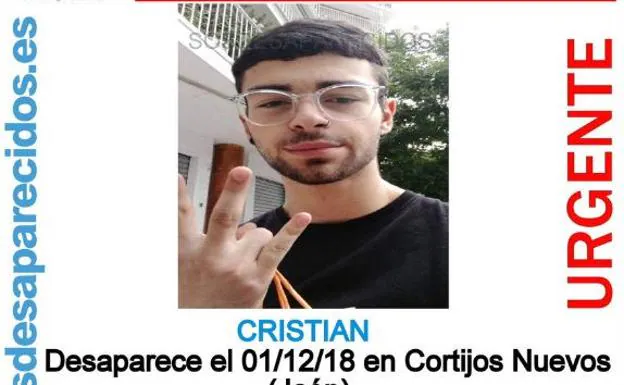 Encuentran el cadáver de un joven de 18 años desaparecido hace un mes en Jaén