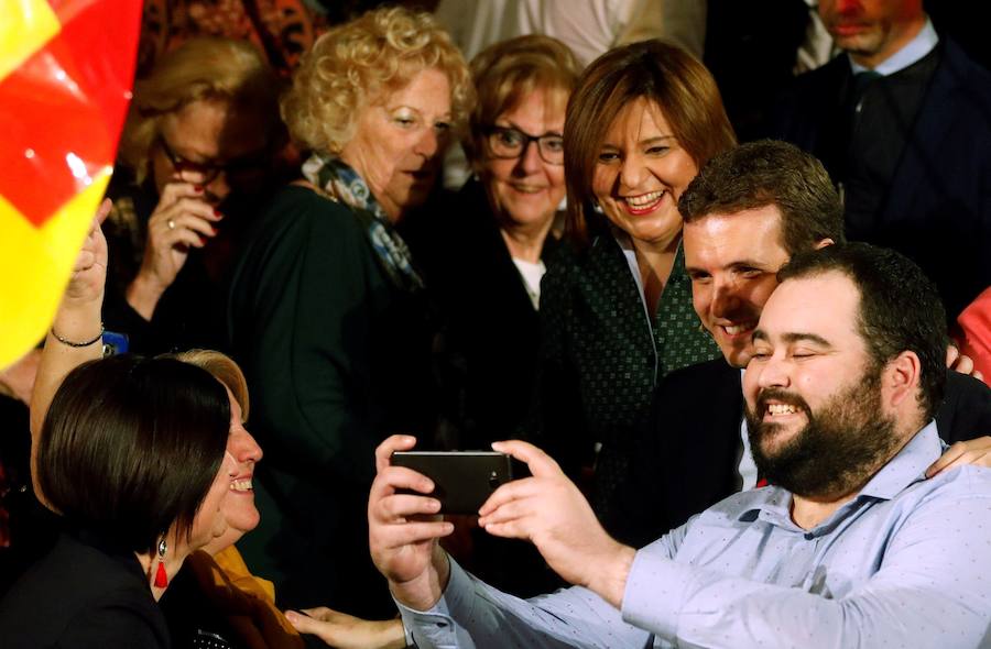 Fotos: Pablo Casado presenta a los candidatos a la alcaldía de Valencia, Alicante y Castellón