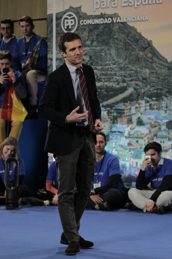 Fotos: Pablo Casado presenta a los candidatos a la alcaldía de Valencia, Alicante y Castellón