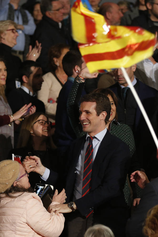 Fotos: Pablo Casado presenta a los candidatos a la alcaldía de Valencia, Alicante y Castellón