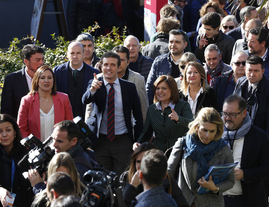 Fotos: Pablo Casado presenta a los candidatos a la alcaldía de Valencia, Alicante y Castellón