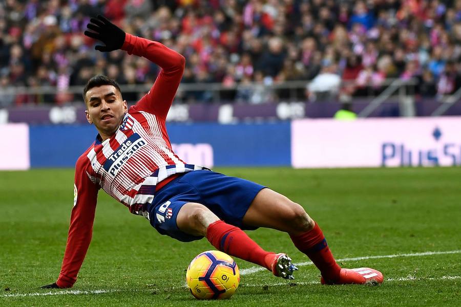 El partido de la jornada 19 de LaLiga en el Wanda Metropolitano deja estas imágenes de las mejores jugadas