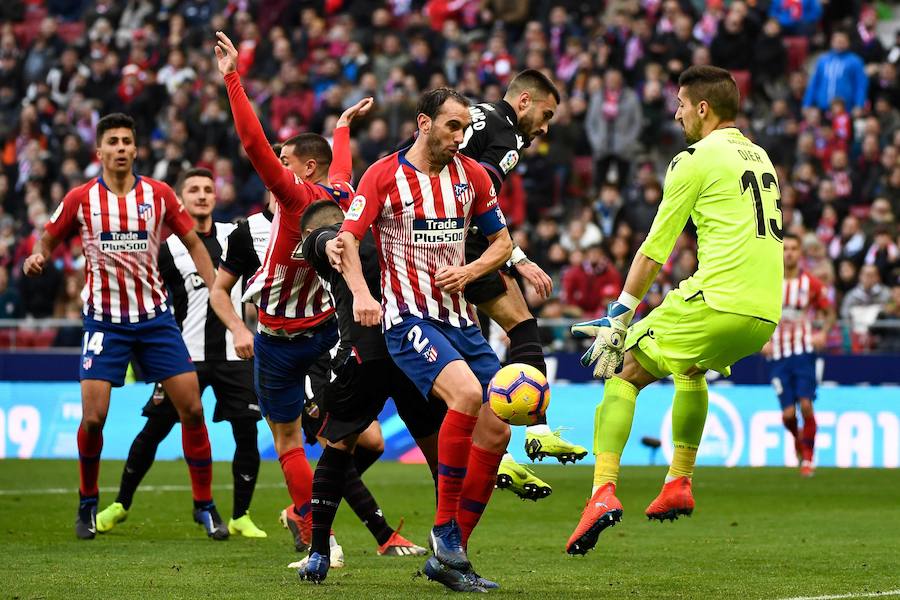 El partido de la jornada 19 de LaLiga en el Wanda Metropolitano deja estas imágenes de las mejores jugadas